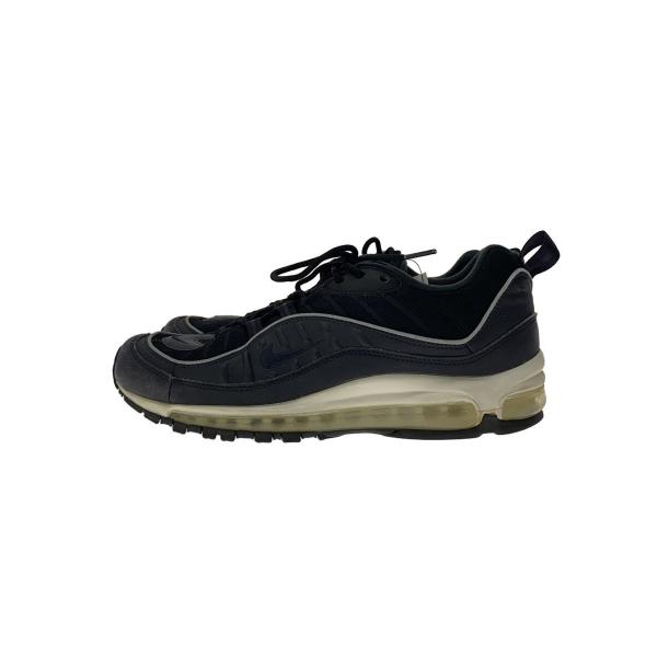 NIKE◆AIR MAX 98/エアマックス/ブラック/640744-009/28cm/BLK/コットン//