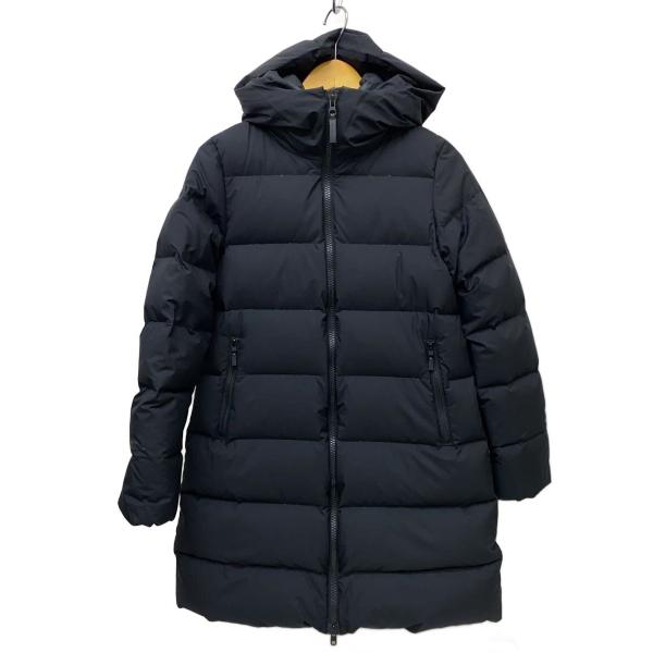 THE NORTH FACE◇ロングダウンジャケット/M/ナイロン/BLK/無地