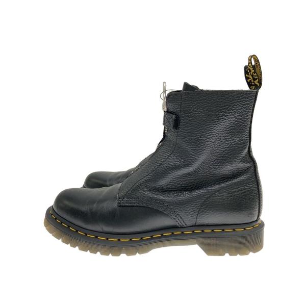 Dr.Martens◇Pascal Frnt Zip/ブーツ/US10/BLK/レザー/1460
