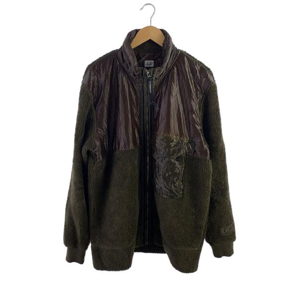 C.P.COMPANY◇ポーラーフリースジャケット/XL/ポリエステル/カーキ