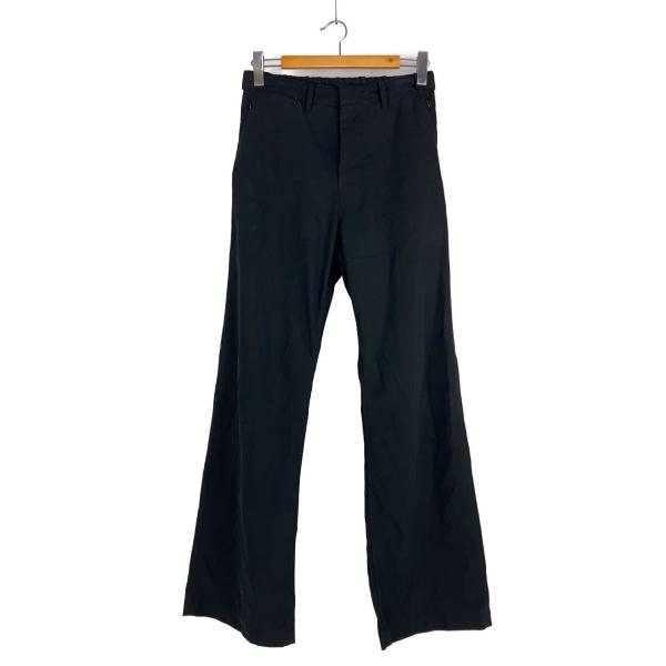 KAIKO◇THE CORDS LOOSE FIT FADED/ボトム/2/コットン/ブラック/KAIKO