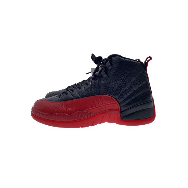 NIKE◆AIR JORDAN 12 RETRO/エアジョーダンレトロ/ブラック/130690-002/27cm/BLK//