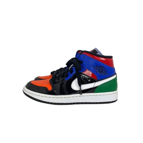 NIKE◆AIR JORDAN 1 MID SE_エアジョーダン 1 ミッド SE/25cm/ブルー/CV5276-001//