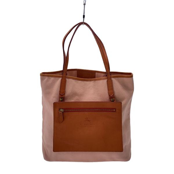 Burberrys BLUE LABEL トートバック オレンジ バーバリー Burberrys Blue label(バーバリーズブルーレーベル) / 舟型