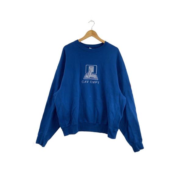 Cav Empt スウェット C.E(CAV EMPT)◇スウェット/XL/コットン/ブルー/無地/CES22CS02