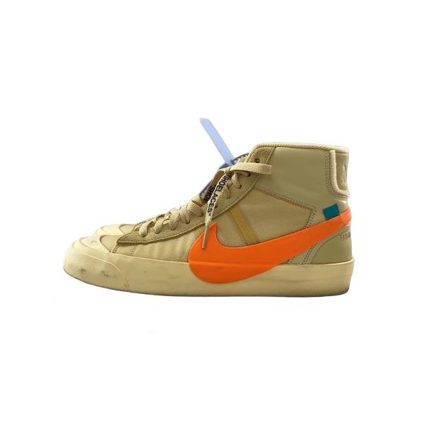 NIKE◆THE 10 : BLAZER MID/ブレーザーミッド/イエロー/AA3832-700/27.5cm/YLW/P//