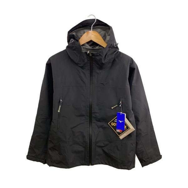 MIZUNO◇ジャケット/S/ポリエステル/BLK/無地/B2JEAW1009/GORE-TEX