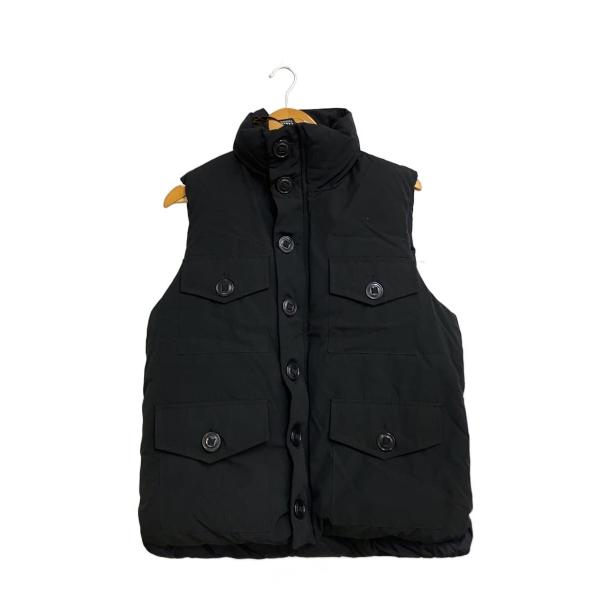 CANADA GOOSE◇ダウンベスト/S/ポリエステル/BLK/3424jm// : セカンド