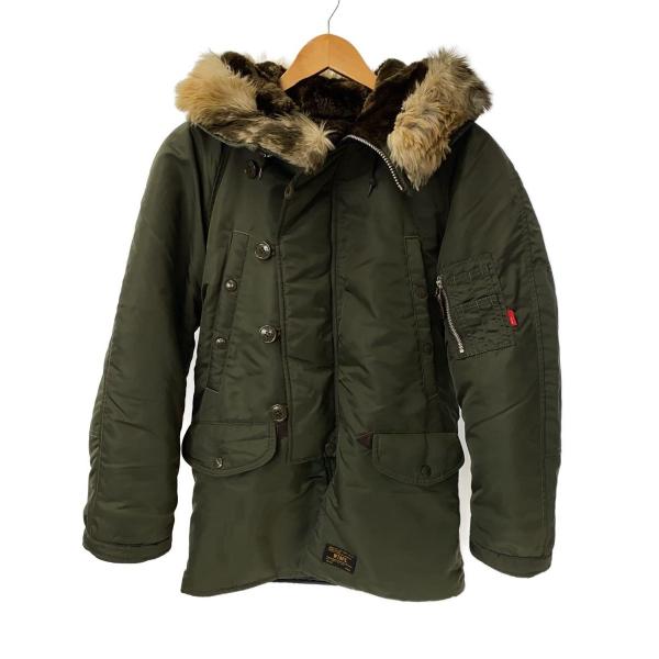 WTAPS◇フライトジャケット/S/ナイロン/KHK/無地/162gwdt-jkm05/n3-b