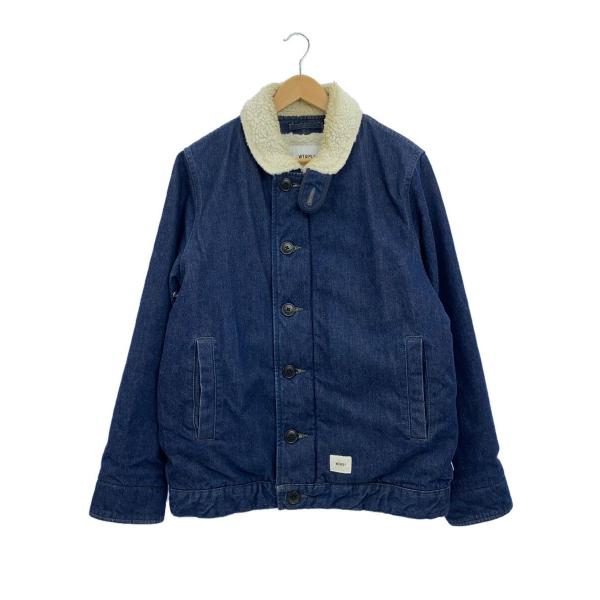 14aw WTAPS ステンシル ボア ファー デッキジャケット ブルゾン m 14aw WTAPS ステンシル ボア ファー デッキジャケット ブルゾン m