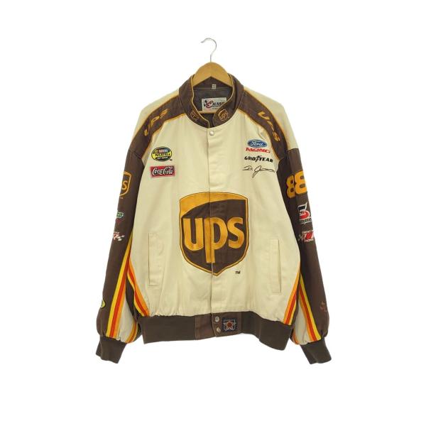 JEFF HAMILTON◇CHASE/チェイス/UPS NASCAR/レーシングジャケット/3L