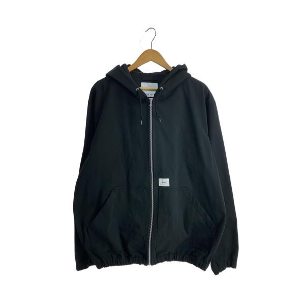 WTAPS◇24AW D00M/JACKET/COTTON.TWILL/3/BLK/242WVDT-JKM01