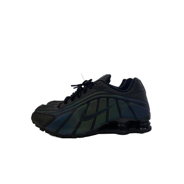 NIKE◆NIKE SHOX R4 BLACK/ローカットスニーカー/26cm/BLK/IM6596-001//