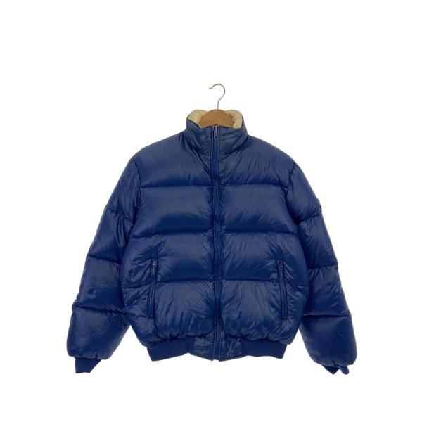 A/W モンクレール アシックス ナイロンジャケット L MONCLER◇80s/アシックス期/リバーシブル/ダウンジャケット/ナイロン