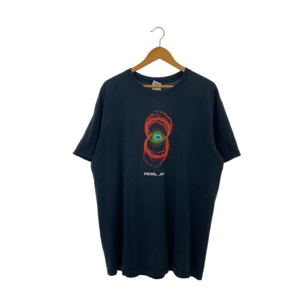 ANVIL◆00s/USA製/PEARL JAM/北米ツアー/バンドTシャツ/XL/コットン/BLK/プリント