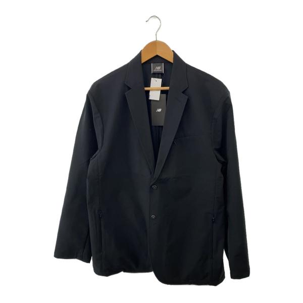 NEW BALANCE / テーラードジャケット/L/ポリエステル/NVY/AMJ45000 NEW BALANCE◇テーラードジャケット/XL/ポリエステル/BLK/AMJ45000