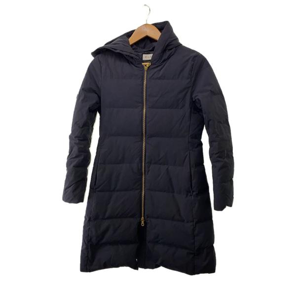 PLST ロングダウンジャケット グレー 2way J.PRESS（J.プレス） ダウンコート ダウンジャケット 「洗える・2way