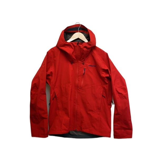 patagonia◇カルサイトジャケット/S/ゴアテックス/RED/無地/84986