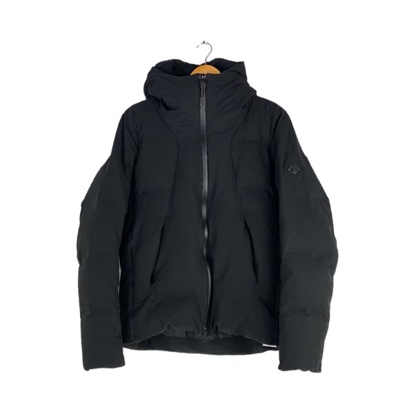 DESCENTE◇レディース/水沢ダウンジャケット/M/ポリエステル/ブラック