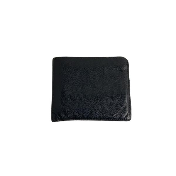 Maison Margiela◇2つ折り財布/ブラック/無地/メンズ/S55UI0205