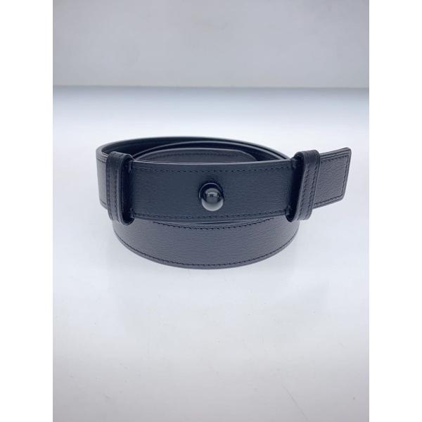 LOEWE/ロエベ　レザーベルト　美品 LOEWE◇ベルト/レザー/BLK/レディース/181833 : セカンドストリート