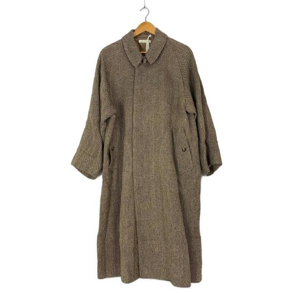 OLD JOE&CO.◇24AW/SLIT-BACK GENTS COAT/コート/40/リネン/ベージュ