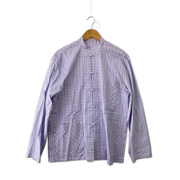 NICENESS◇24AW/MAO / マオ ( チャイナシャツ )/長袖シャツ/M/コットン