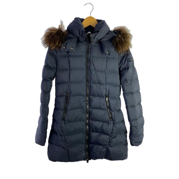 TATRAS / ロングダウンジャケット/2/LTA6NO4298 TATRAS◇ロングダウンジャケット/2/ナイロン/NVY/LTA5NO4298