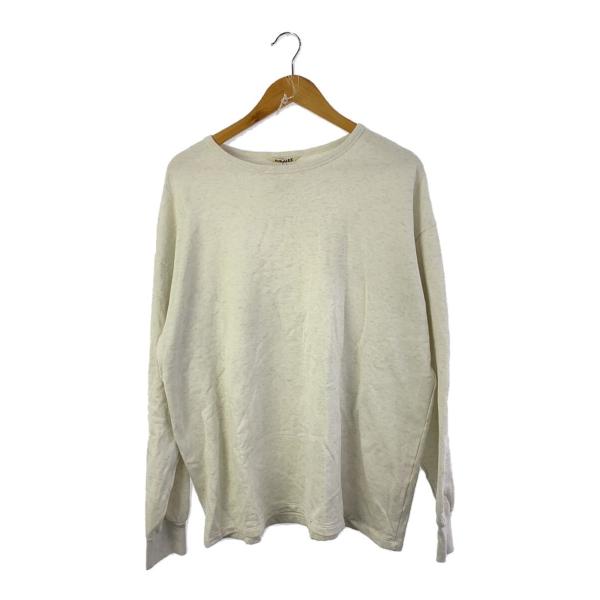 AURALEE◇スウェット/4/コットン/グレー/A22SPO2LU/22SS/LIGHT FLOWY