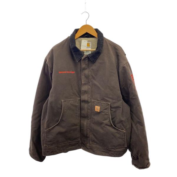 Carhartt◇ジャケット/トラディショナルジャケット/コットン/ブラウン