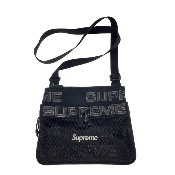 supremeショルダーバッグ Supreme◇ショルダーバッグ/ナイロン/BLK/21AW SIDE BAG// : セカンド