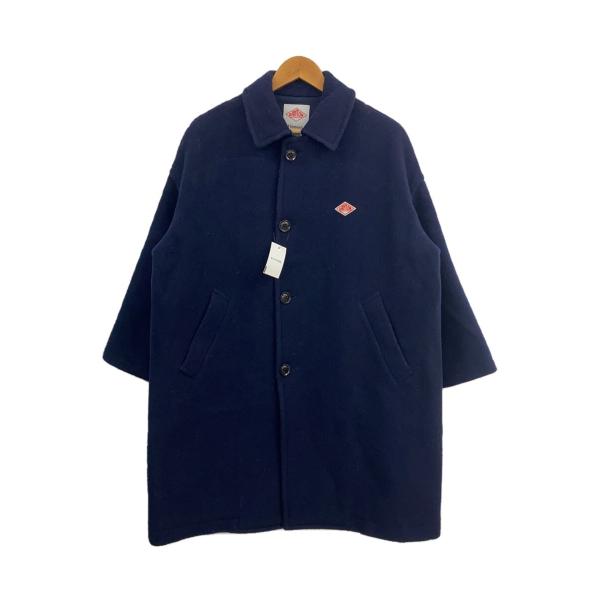 DANTON◇ウールライトパイルロングコート/34/ウール/NVY/DT-A0388 WLP