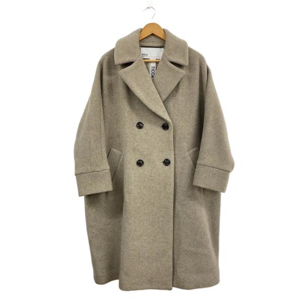キ*リ様 TICCA コート　新品未使用 TICCA◇22AW/テントコート/チェスターコート/FREE/ウール/モカ/TBBA