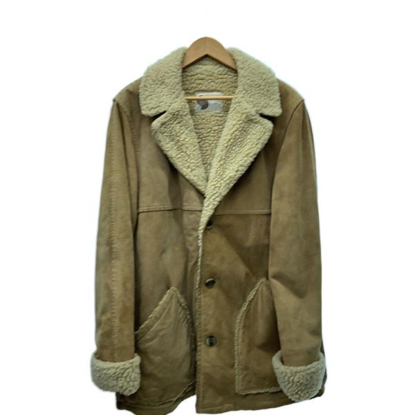 70s silton boa jacket  ヴィンテージ　ランチコート SILTON◇70s/ランチコート/44/ムートン/スウェード/CML : セカンド