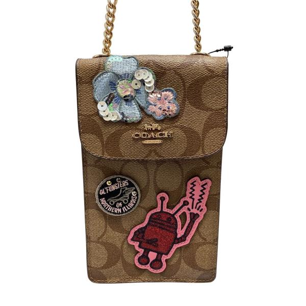 COACH◇×キースヘリング/スマホショルダーバッグ/ショルダーバッグ