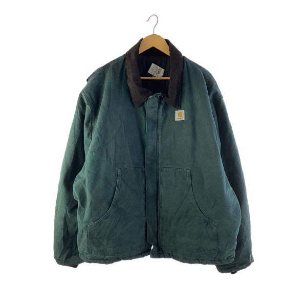 Carhartt◇デトロイトジャケット/4X/コットン/GRN/J22HTG Carhartt◇デトロイトジャケット/4X/コットン/GRN/J22HTG