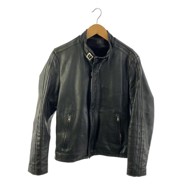 Schott シングルライダースジャケット 黒　サイズ38 楽天市場】schott シングルライダースの通販