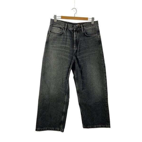 アクネストゥディオズ サイズ:28インチ  1989 Ash Black ルーズフィットデニムパンツ 中古 OM10 Acne Studios(Acne)◇1989 Ash Black/Loose Fit Jeans/ストレート
