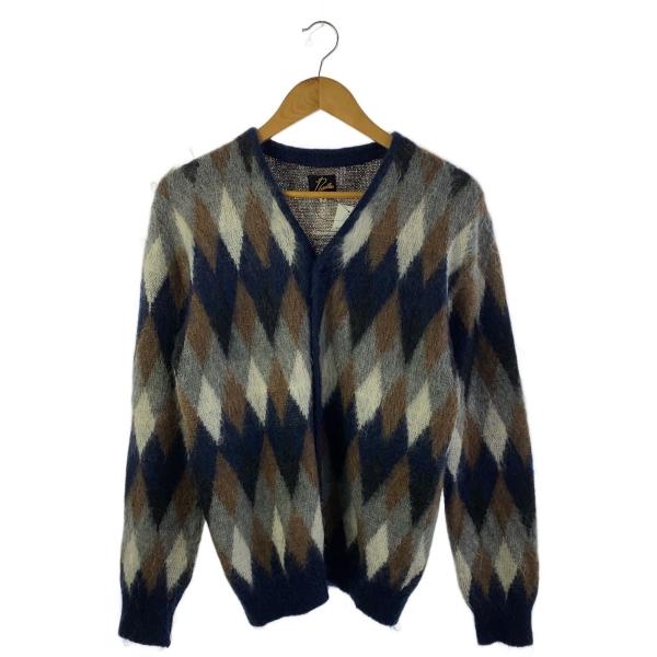 Needles◇カーディガン(厚手)/S/モヘア/マルチカラー/総柄/BG258