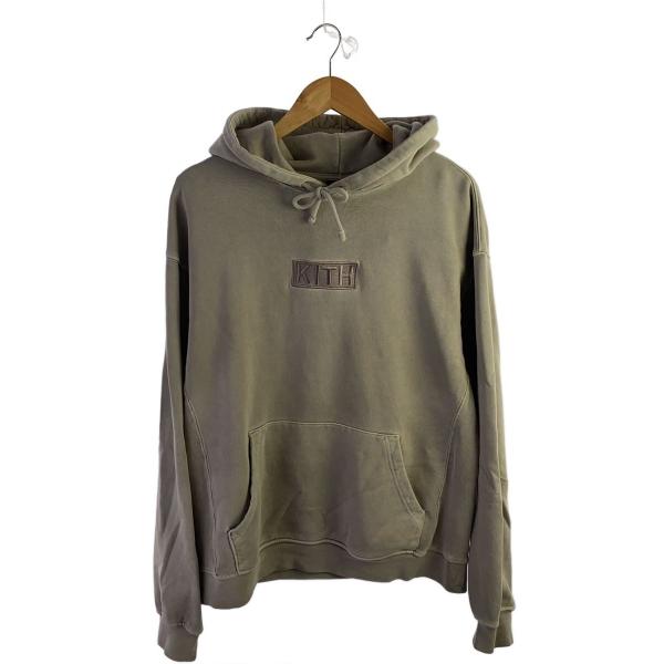 KITH オリーブ色 パーカー Sサイズ KITH◇パーカー/box logo/S/コットン/BEG : セカンドストリートYahoo