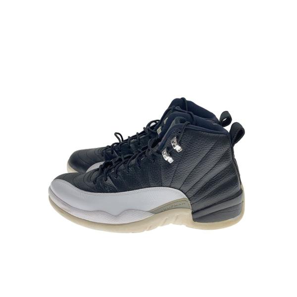 NIKE◆AIR JORDAN 12 RETRO/エアジョーダンレトロ/ブラック/130690-001/28.5cm/BLK//