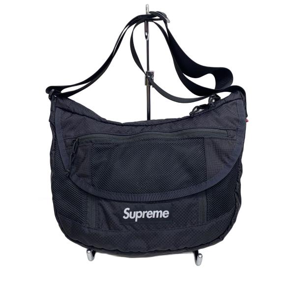 【希少】supreme 22ss messenger shoulder bag Supreme◇22SS/Small Messenger Bag/ショルダーバッグ/ナイロン/BLK