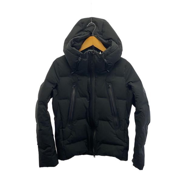 DESCENTE◇水沢ダウン/ダウンジャケット/S/ポリエステル/BLK/DAMMGK30U