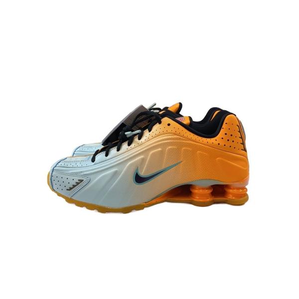 NIKE◆WMNS SHOX R4/ローカットスニーカー/27.5cm/ORN/IH2343-801//