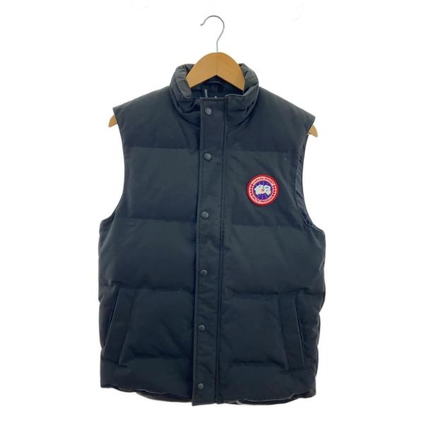 CANADA GOOSE◇ダウンベスト/S/ポリエステル/BLK/4151M : セカンド
