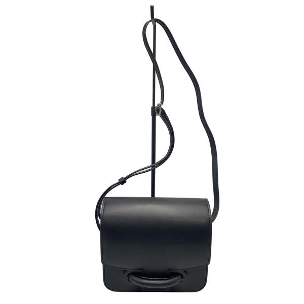 VASIC◇ショルダーバッグ/レザー/BLK : セカンドストリートYahoo!店