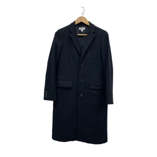 HYKE◇チェスターコート/3/ウール/BLK/無地 : セカンドストリートYahoo