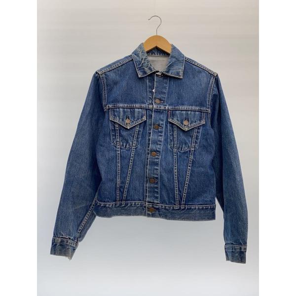 Levi's◇60s/3rd/ボタン裏O/赤タブ欠損/Gジャン/--/デニム/IDG/無地