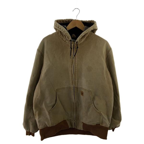 Carhartt◇アクティブジャケット/コットン/BEG/J130 BRN : セカンド