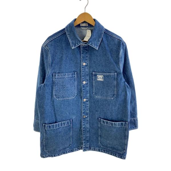 Christian Dior◇チャームロゴデニムジャケット/カバーオール/XXL/IDG